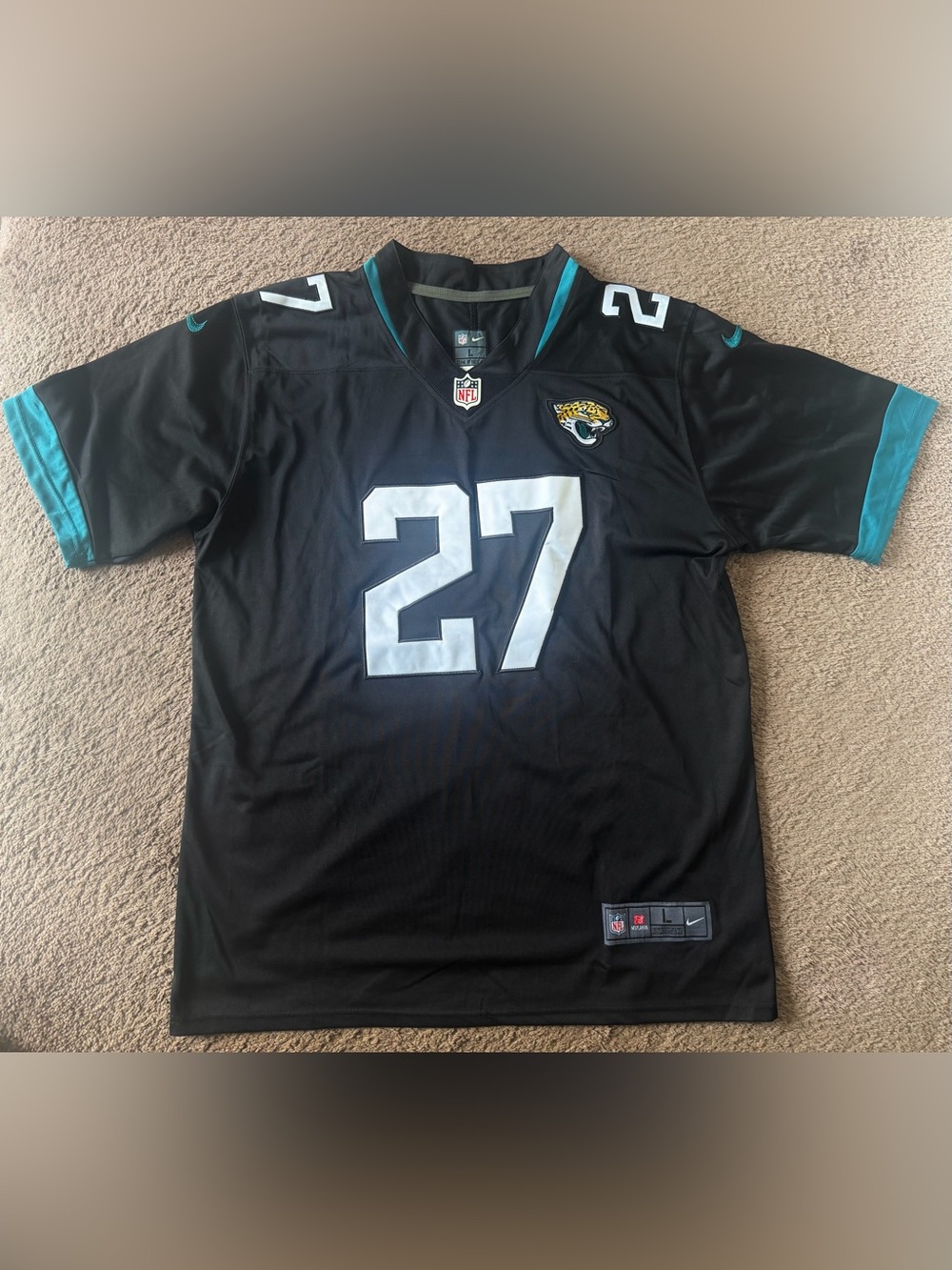 Nike Leonard Fournette Jacksonville Jaguars  Jersey Size Large